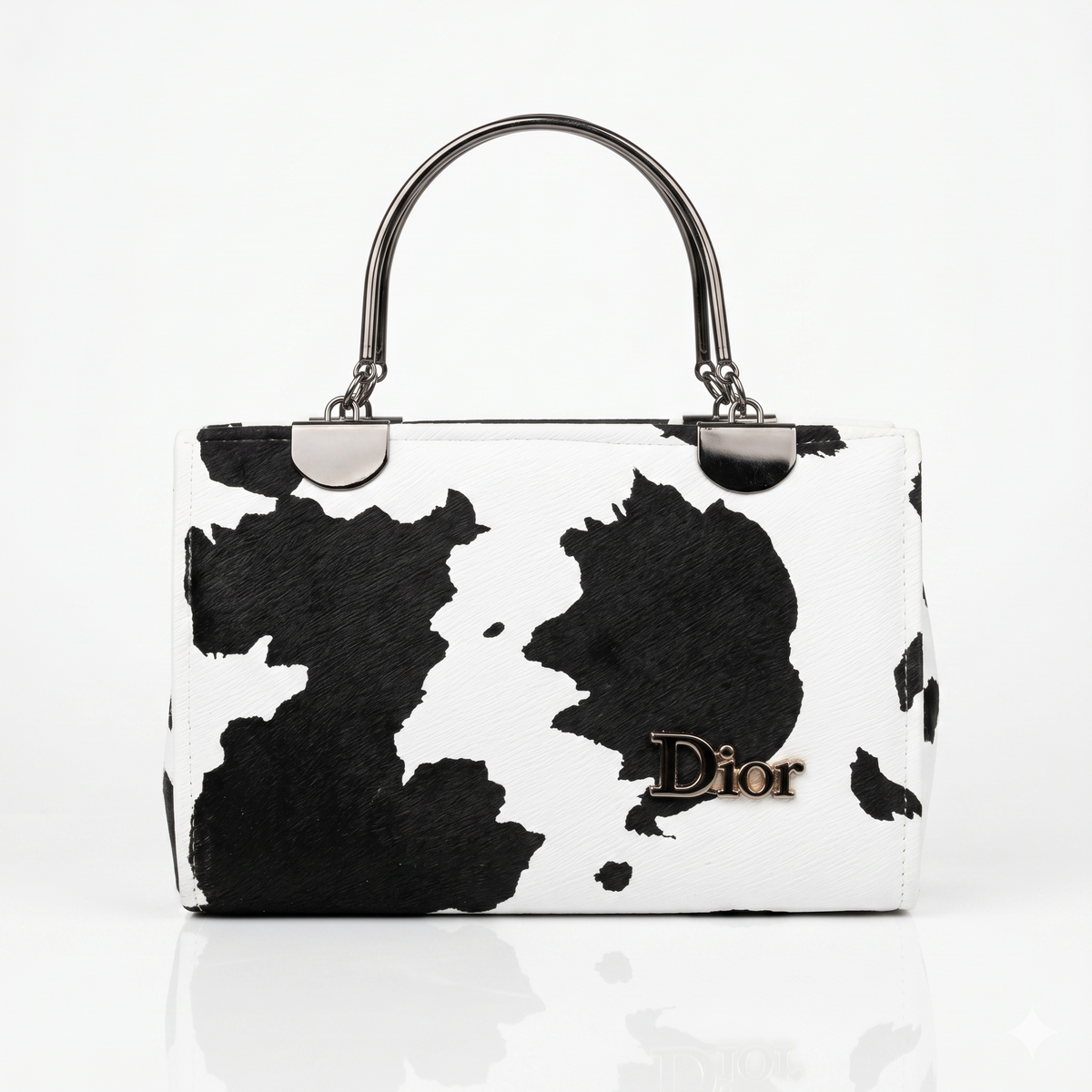 Monochrome Luxe Handbag