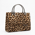 Leopard Luxe Tote Handbag