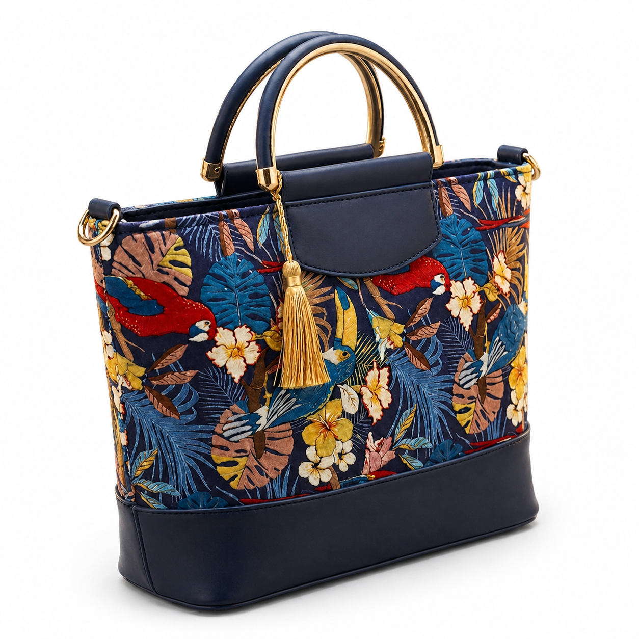 Tropical Luxe Tote Handbag
